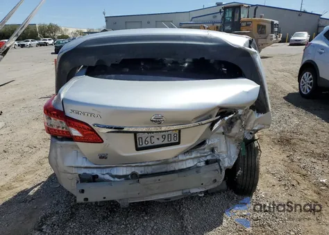 2015 Nissan Sentra S из США, поврежденный, VIN 327913